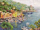 Thomas Kinkade Portofino painting